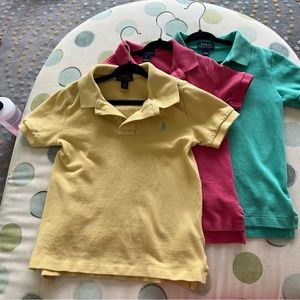 Lots of 3 polo Ralph lauren polos